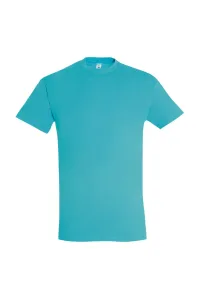 Футболка Imperial Heavyweight с короткими рукавами SOL'S, синий