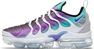 Мужские кроссовки Nike Air Vapormax Plus, White Fierce Purple Aurora Green Black