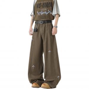 Джинсы Unisex Moderate Scimitar HUANQIU, коричневый