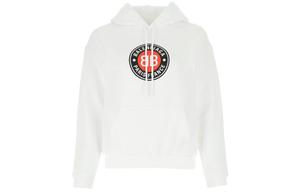 Толстовка женская Balenciaga, белый / черный / красный