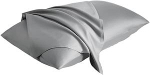 THJKUPO Подушка домашняя однотонная с молнией Gray