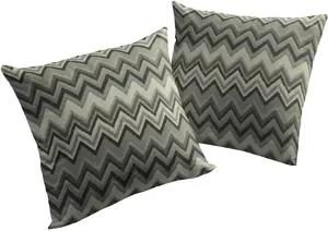 Вирт декоративная подушка "Беневитц", чехол на подушку без наполнения, 2 шт Wirth 50х50 см, зеленый