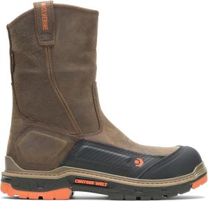 Мужские сапоги Wolverine Overpass 10 с композитным носком, черный