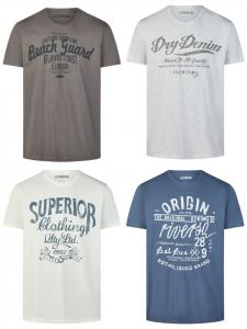 Набор из 4 разноцветных футболок RIVLeon