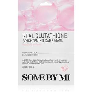 Some By Mi Clinical Solution Glutathione Brightening Care Mask — Осветляющая маска для лица 20 г