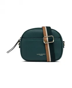 Кожаная сумка через плечо на молнии Gianni Chiarini, зеленый