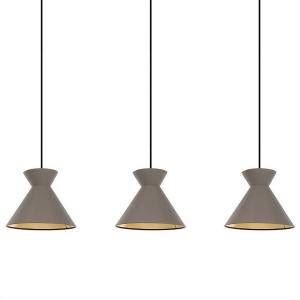 Подвесной светильник Eglo Nastasia, сталь / смешанная ткань - 3 пламени - количество языков пламени: 3