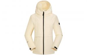 Lafuma Женская ветровка для походов на открытом воздухе водонепроницаемая ветронепроницаемая дышащая водоотталкивающая утепленная, Beige Yellow OW