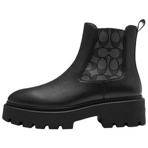 COACH Ботинки челси Lucy Short 5см женские black