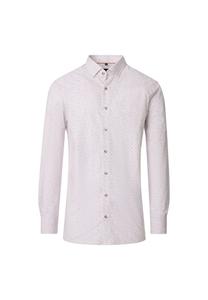 Рубашка с принтом в деловом стиле удобная посадка Casamoda, красный