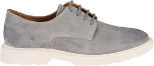 Мужские кожаные туфли Frye Connor Oxford - классические стильные оксфорды, туфли для официальной и повседневной носки, прочные и удобные, Steel - Silky Suede