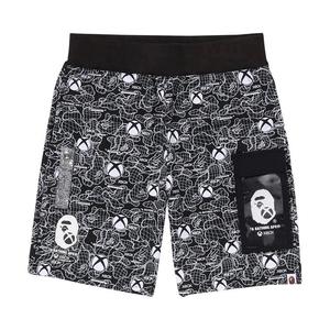 Шорты BAPE x Xbox Camo Sweat Shorts, Black