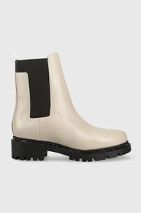 Кожаные ботинки челси Dkny Rick DKNY, бежевый