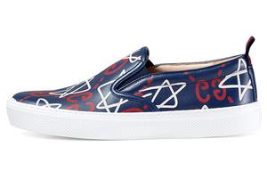 Слипоны женские Gucci, синий