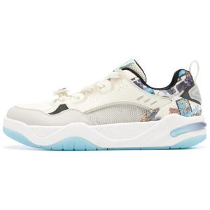 QIAODAN Нескользящие, быстросохнущие, износостойкие, низкие кроссовки для скейтбординга, мужские, белые, серые