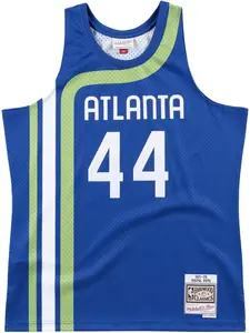 Топ NBA Swingman Hawks 1971 Pete Maravich Mitchell & Ness, синий