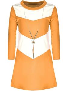 Блуза BEZLIT Kleid, цвет Gold - Weiß