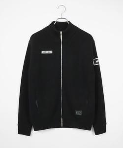 Мужская блузон из мериносовой шерсти на молнии