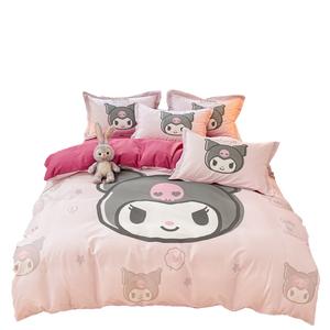 Sanrio Коллекция с принтом мультяшек новинка 100% хлопок активная большая постельное белье для студентов