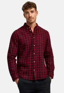 Клетчатая рубашка йохана Kronstadt, Red