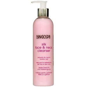 Шелковое средство для умывания лица и шеи, 300 мл Bingospa