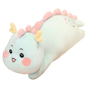 Мягкая и милая плюшевая игрушка дракон 60cm/80cm/100cm Fox fairy, синий