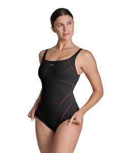 Arena Купальник черно-розового цвета