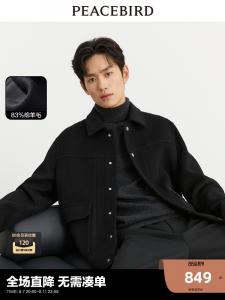 Куртка зимняя Peacebird мужская, черный