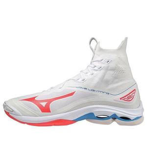 Кроссовки wave lightning neo 'white french blue' Mizuno, белый