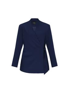 Faina Женский пиджак темно-синего цвета
