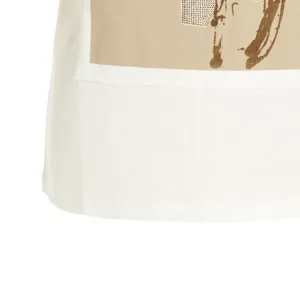 MaxMara Футболка Women's White Crew Neck Moderate Others