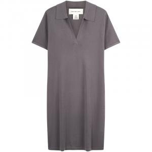 SS25 платье с короткими рукавами Women's Calvin Klein, коричневый