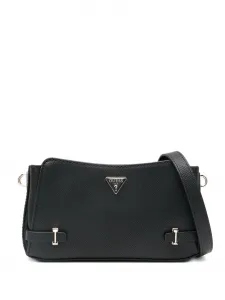 Сумка через плечо Rosalba из сафьяновой кожи с логотипом Guess Usa, черный