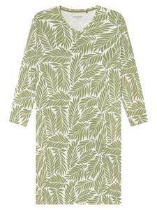 SCHIESSER Ночная рубашка 'Comfort Essentials' в зеленом цвете