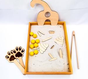 Кошачий туалет, песок, лоток, мелкая моторика. Inna marka