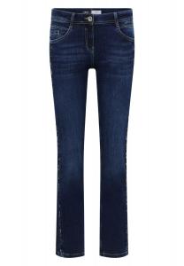 CECIL Джинсы Regular в темно-синем цвете