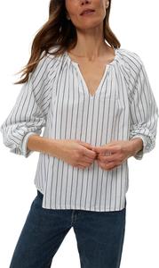 Топ Michael Stars Cleo Notch Neck Top, цвет Navy Stripe