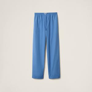 Пижамные штаны из поплина MIU MIU, сапфирово-синий