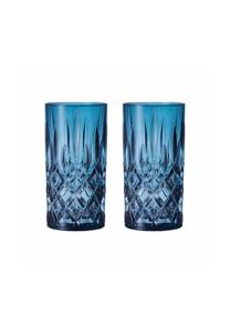 Бокалы для лонгдринков Nachtmann Noblesse, 395 мл, 2 штуки, голубой