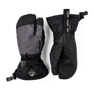 Перчатки Hestra Gauntlet C-Zone с 3 пальцами (детские), Gray/Black