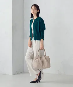 Двусторонняя мягкая сумка-тоут Mono Comme Ca, цвет Beige