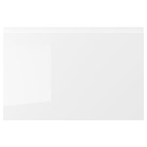 Фронтальная панель ящика, глянцевая белая, 60x40 см Voxtorp IKEA