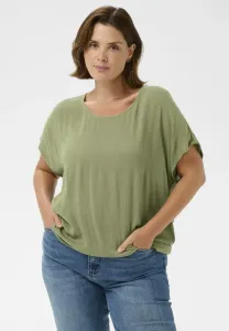 Блузка stanley ss Kaffe Curve, Dusky Green