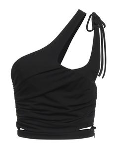 Кроп-топ Andreādamo, черный