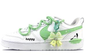 Кроссовки для скейтбординга Court Borough женские, низкие, зеленые Nike