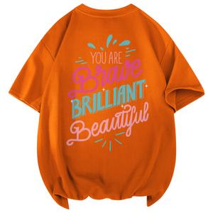 Футболка унисекс WARRIOR, оранжевый