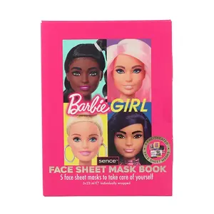 Набор из 5 масок для лица Libro Barbie Girl Sence Beauty, 5 UD
