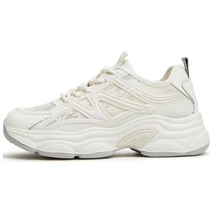 Кроссовки женские толстые низкие Teenmix, бежевый