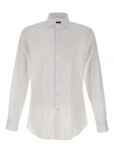 Рубашка с длинным рукавом Barba, белый
