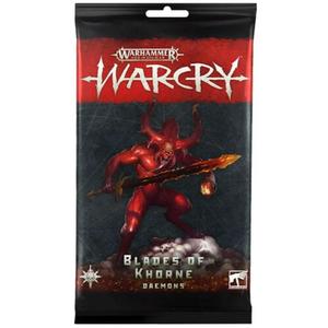 Миниатюра Games Workshop Warcry: Blades of Khorne - Daemons Cards
